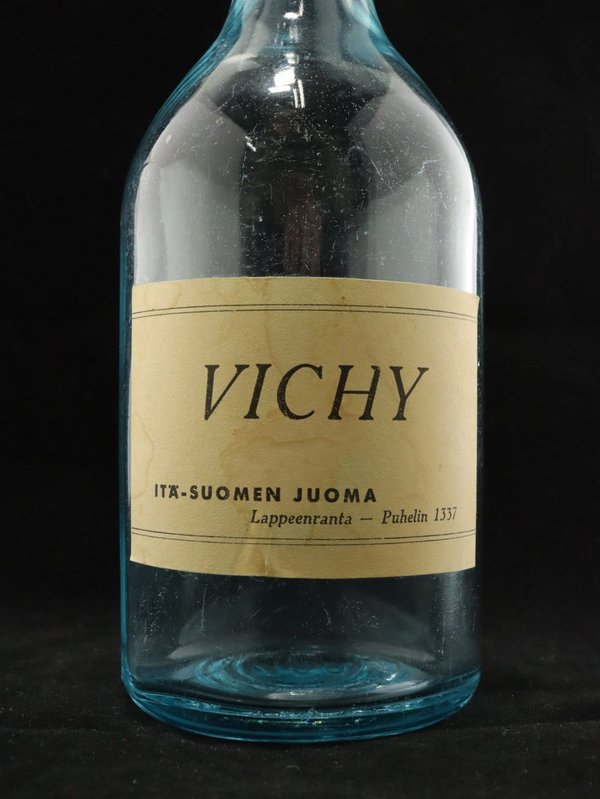Vichy - lasinen pullo patenttikorkilla