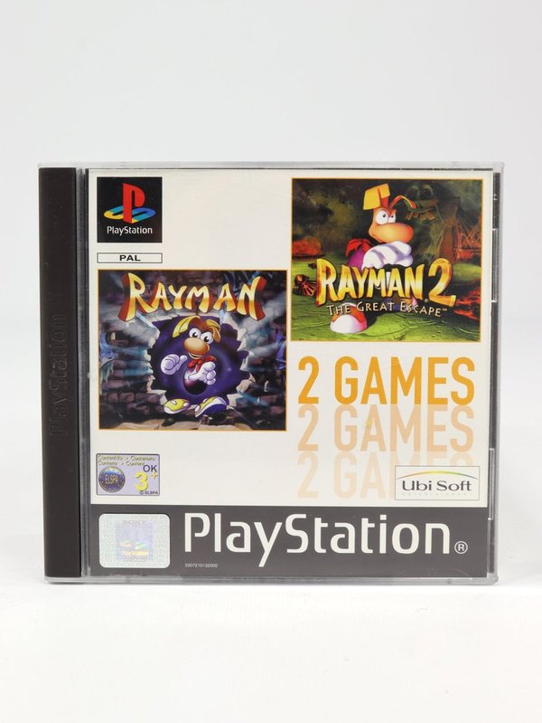Ubisoft, Rayman 1 ja 2 - videopelit
